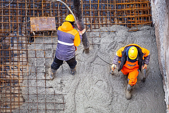 строительство фундаментной плиты