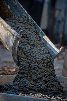 готовый бетон